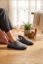 Women's Slippers with Buckle and Fur Inside - 4