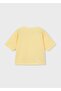 Girl's Oversize Printed Tshirt Yellow - 4