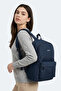 Gulena Unisex Navy Blue Backpack - 5
