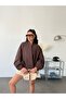 Women's V-Neck Bomber Viral Jacket - 3