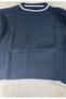 Women's Crew Neck Crop Top and Sweater Pants Knitwear Top and Bottom Set - 7