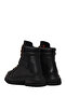 Women's Black Angelhard Lace-Up Leather Boots 021Z100010 - 6