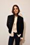 Multi-Button Fitted Stand Collar Velvet Blazer Jacket I5188Ax26Wn