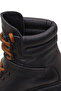 Women's Black Angelhard Lace-Up Leather Boots 021Z100010 - 7