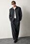 Regular Fit Polo Collar Lined Blazer Jacket G6393Ax26Au - 2