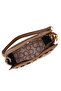 Women's Brown Long Strap Classic Shoulder Bag Ab200026Sf - 4