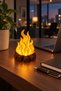 Dekoratif Kamp Ateşi LED Tealight Lambası - 4