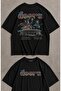 Unisex Oversize the Doors Live from Los Angeles Back Print Rock Band T-Shirt