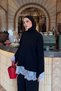 Elegant Lace Tunic Black - 3