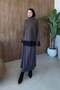 Elegant Lace Tunic Brown - 3