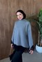 Elegant Lace Tunic Gray
