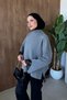 Elegant Lace Tunic Gray - 4