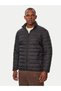 Black Men's Quilted Coat