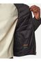 Black Men's Quilted Coat - 5