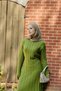 Panter Fitili Dress Oil Green - 2