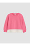 Rmz Gi̇yi̇m Farkiyla Zero Roba Collar Embroidered Girls' Sweatshirt