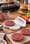 White Plastic Hamburger and Meatball Mold Pressing Apparatus Practical Meatball Shaper - 4