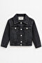 Girl's Denim Jacket with Printed Back Design, Denim Jacket, Casual Stylish Children's Jacket, Ages 3-12 - 7