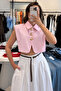 Pink Crop Vest - 2Y8419 - 2