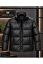 Men's Inflatable Leather Coat