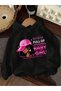 Girl's 3-Pack Hooded Boston and Baby Girl Printed Sweatshirt (Pink-Black-White) - 3