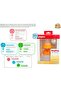 Magmag All In One Set, Leak Proof, Spill Proof, Bpa Free, Orange - 8