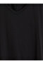Vizyon New Season Black V-Neck Men's T-Shirt - 5