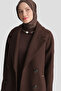 Reglan Sleeve Cashmere Coat Bitter Brown - 5