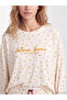 Quality Pieces from Çelebi Store Zero Roba Collar Fleece Women's Pajamas Set - 4