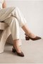 Women's Nubuck Brown Strappy New Season Low Heel Shoes