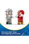 Sonic the Hedgehog Silver's Car vs. Knuckles' Monster Truck, 378 Pieces - 5