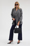Italian Design 100% Genuine Leather Women's Hand and Shoulder Bag - Handcrafted Italian Style Crossbody Model - 7