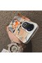 Vivo V50 Compatible Cartoon Fox Nick Patterned Case Acrylic Hard Back Silicon Edge - 4