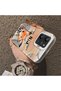 Case for Xiaomi Redmi 12 4G/5G Compatible Cartoon Fox Nick Pattern Case Acrylic Hard Back Silicon Edges - 5