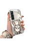 Realme C65 4g Compatible Cartoon Fox Judy Patterned Case Acrylic Hard Back Silicon Edges
