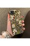 Realme C20/C20A Compatible Aesthetic Floral-Leopard Pattern Case Acrylic Hard Back Silicone Edge - 2