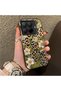 Xiaomi Mi 15t Pro Compatible Aesthetic Floral-Leopard Pattern Case Acrylic Hard Back Silicone Edge - 2
