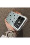 Tecno Pova 6/Pova 6 Pro 5g Compatible Edge Striped Black Star Pattern Protective Case Acrylic Hard Back Silicon Edge - 4