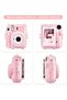 حافظة كاميرا لـ Fujifilm Instax Mini 12، غطاء حماية من الجلد الصناعي مع غطاء أمامي قابل للفصل، إعلان - 5