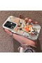 Vivo Y29 4g(V2434) Compatible Cartoon Fox Nick Patterned Case Acrylic Hard Back Silicon Edges - 3