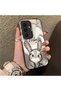 Samsung Galaxy S25 Fe Compatible Cartoon Fox Judy Pattern Case Acrylic Hard Back Silicon Edge - 2