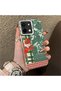 Vivo Y28 4g Compatible Acrylic Hard Back Panel with Silicone Edges Vegetable Flower Pattern Phone Case - 2