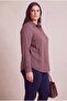 Tensel Plus Size Shirt Coffee - 2