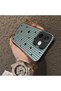 Oppo A5 Pro 4G/5G Compatible Edge Striped Black Star Pattern Protective Case Acrylic Hard Back Silicon Edge - 4