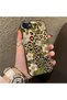 iPhone 7/8/Se 2020 2022 Compatible Aesthetic Floral-Leopard Pattern Case Acrylic Hard Back Silicone Edge - 3