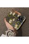 Xiaomi Poco X5 Compatible Aesthetic Floral-Leopard Pattern Case Acrylic Hard Back Silicone Edge - 4