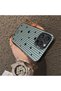 حافظة حماية متوافقة مع هاتف iPhone 16 Pro Max، بخطوط جانبية ونمط نجمة سوداء، مصنوعة من الأكريليك الصلب وحافة من السيليكون - 4