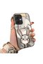 Tecno Spark Go 2(Km4) Compatible Cartoon Fox Judy Patterned Case Acrylic Hard Back Silicon Edges