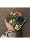 Xiaomi Redmi Note 13 Pro Plus+ 5g Compatible Aesthetic Floral-Leopard Pattern Case Acrylic Hard Back Silicone Edge - 5