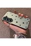 Tecno Camon 40(Cm5) Compatible Edge-Striped Black Star Pattern Protective Case Acrylic Hard Back Silicone Edge - 3